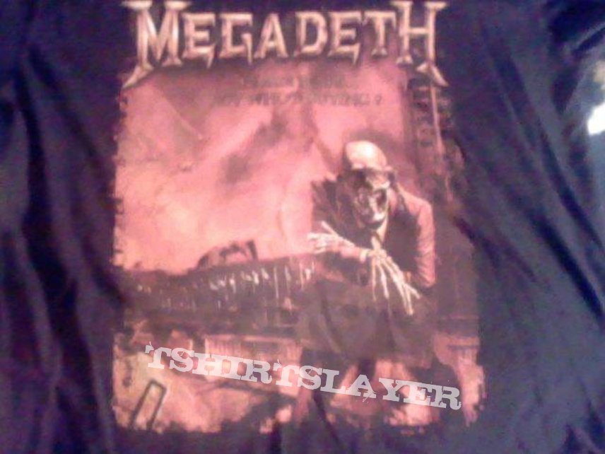 Megadeth - Peace Sells... But Who&#039;s Buying? longsleeve shirt