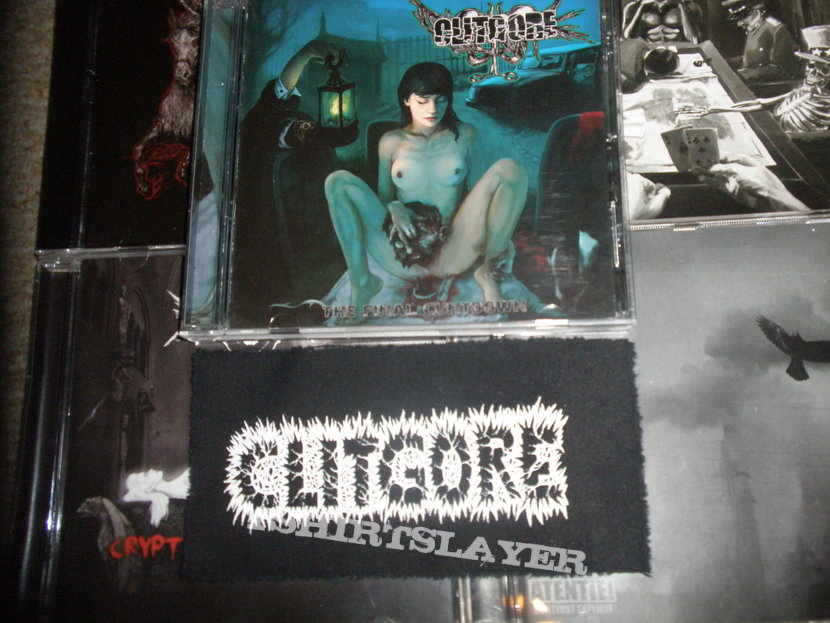 Clitgore- Final Cuntdown CD and patch