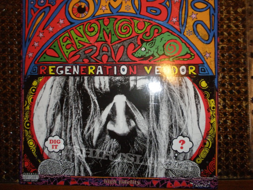 Other Collectable - Rob Zombie-Venomous Rat Regeneration Vendor LP