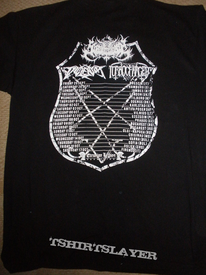 Turbocharged Desecration Commando Tour Shirt