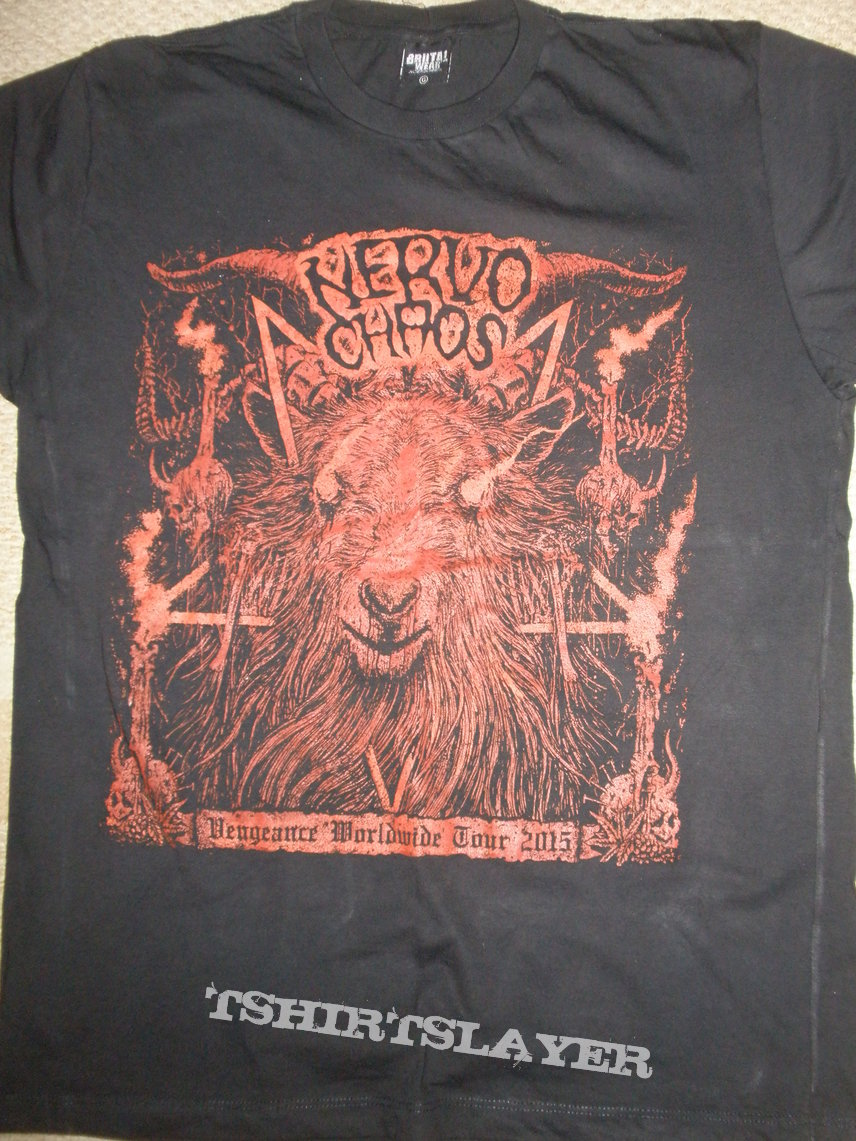 Nervochaos 2015 tour shirt