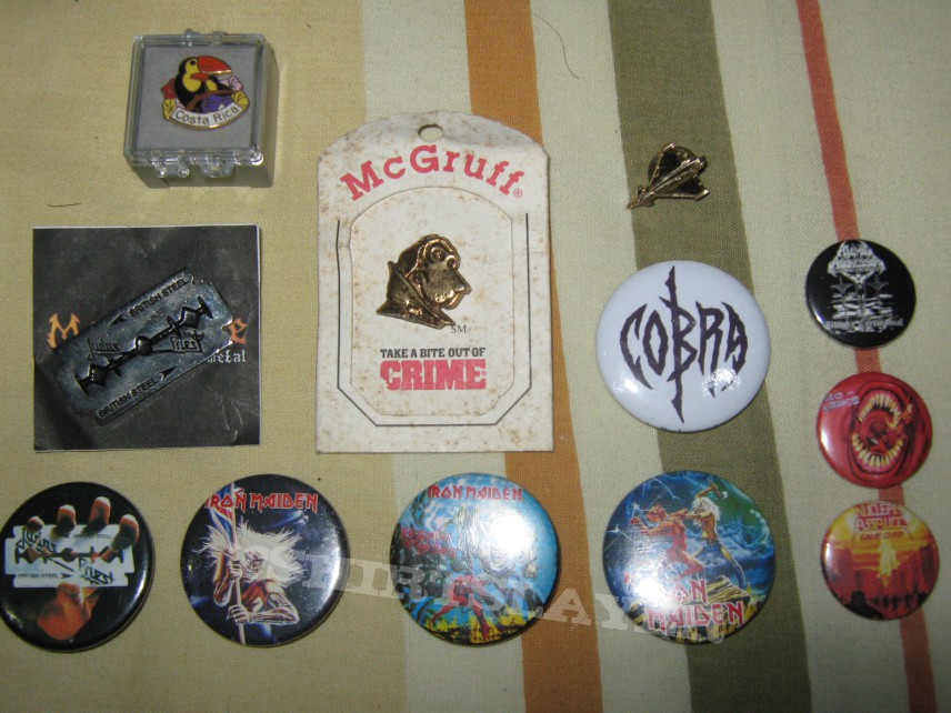 Cobra(Perú) Iron Maiden Pins