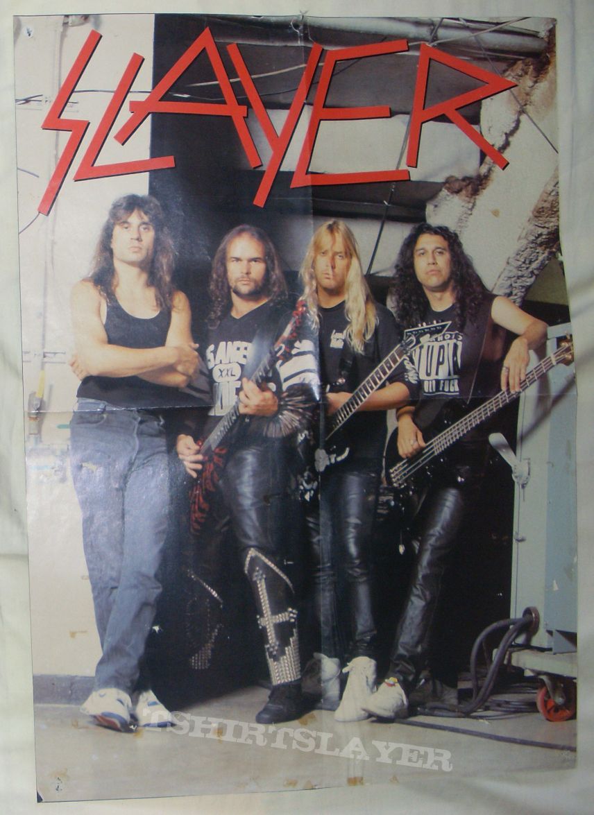 SLAYER old poster collection