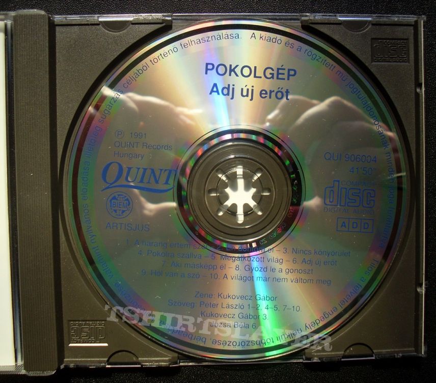 Pokolgép Pokolgep Adj új erőt original cd 1991!!!