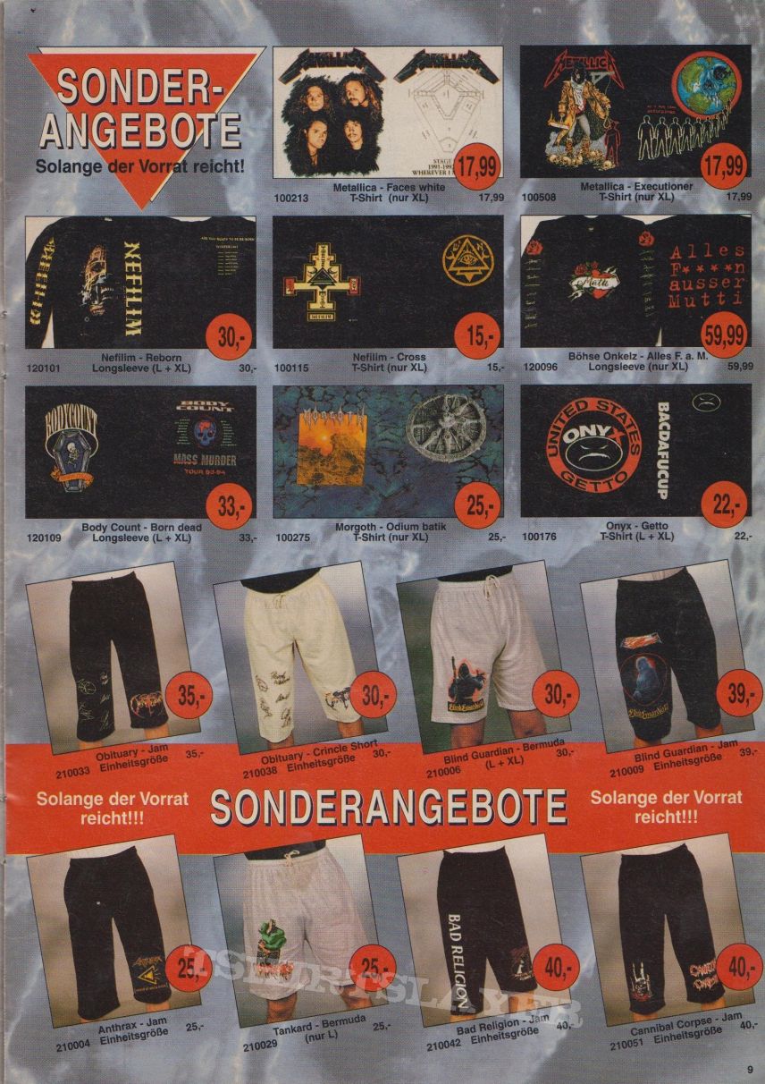 Machine Head EMP catalogue 1995/5