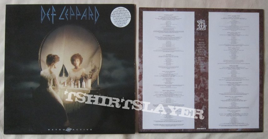 DEF LEPPARD Retroactive LP 1993