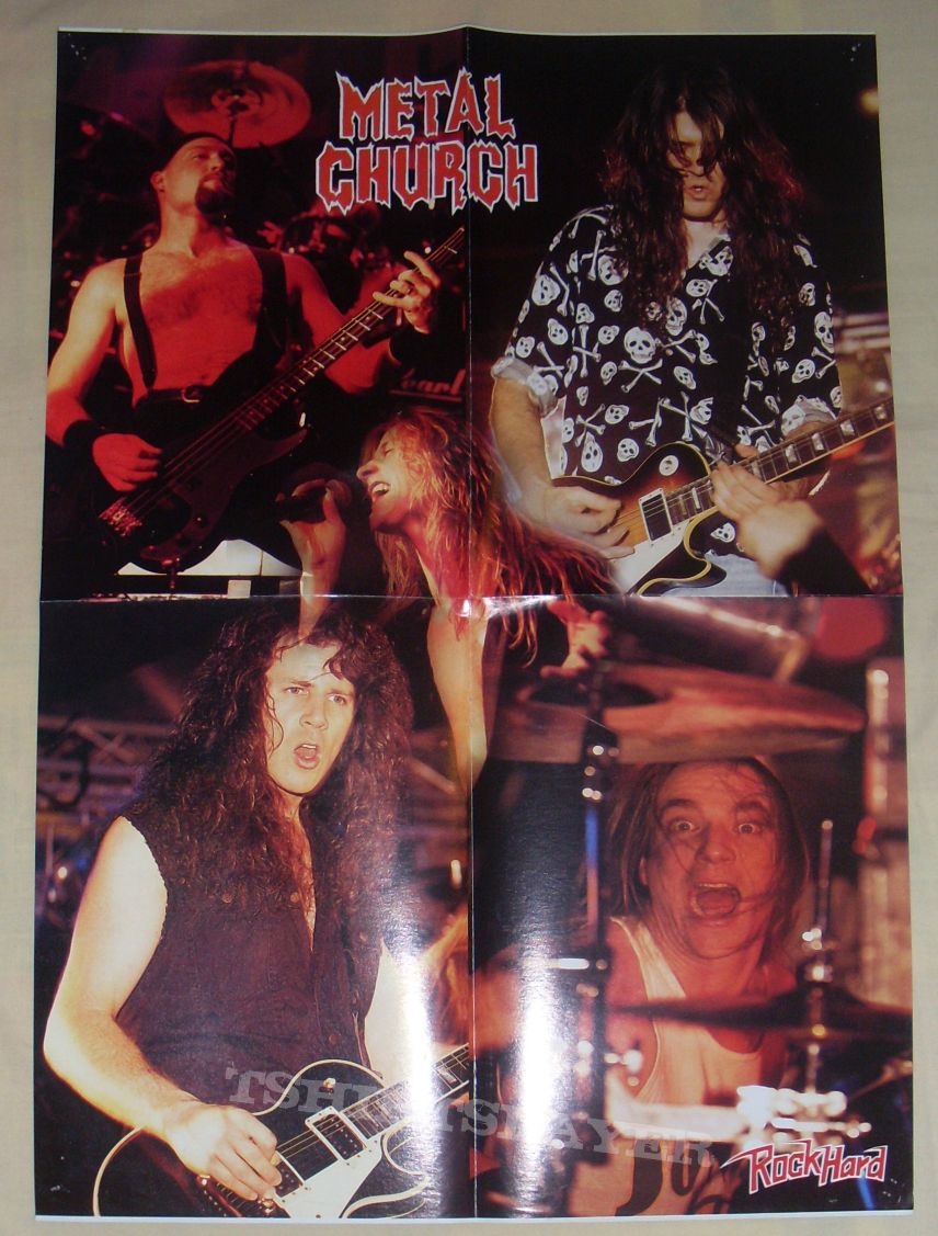 METAL CHURCH old posters