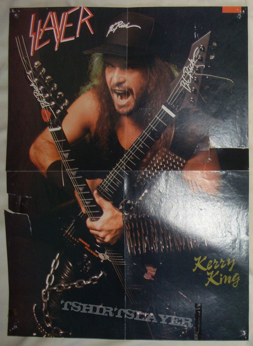 SLAYER old poster collection