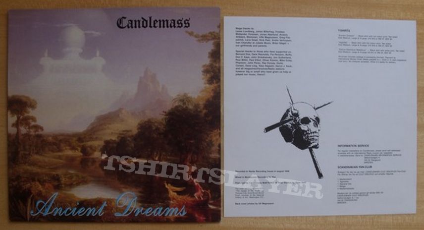 CANDLEMASS signed vinyls