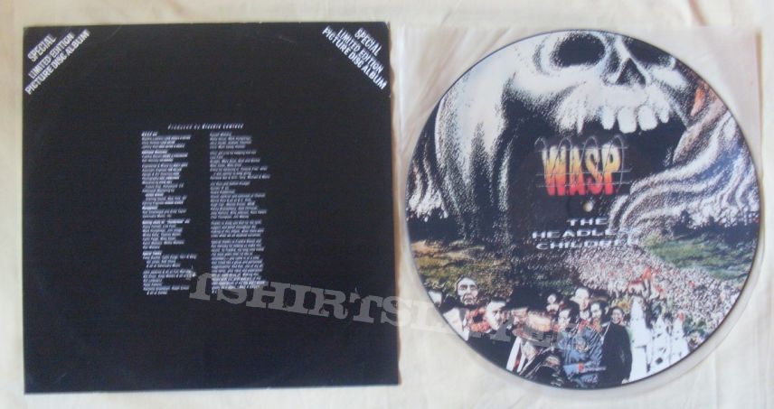 W.A.S.P. headless children picture disc!