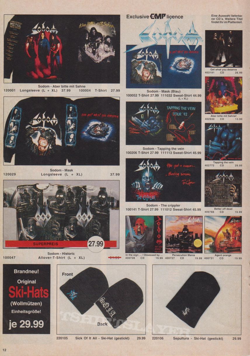 Kreator EMP catalogue 1994/4