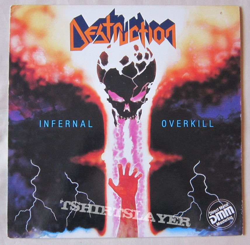 DESTRUCTION - Infernal overkill US press vinyl