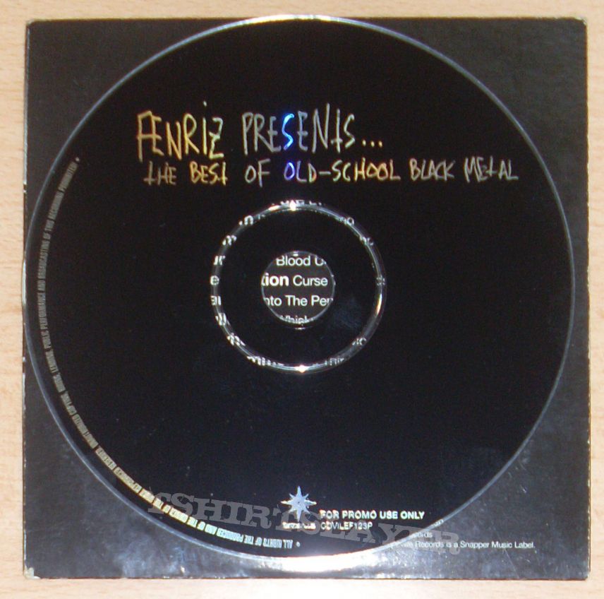 Blasphemy FENRIZ presents black metal compilation promo CD