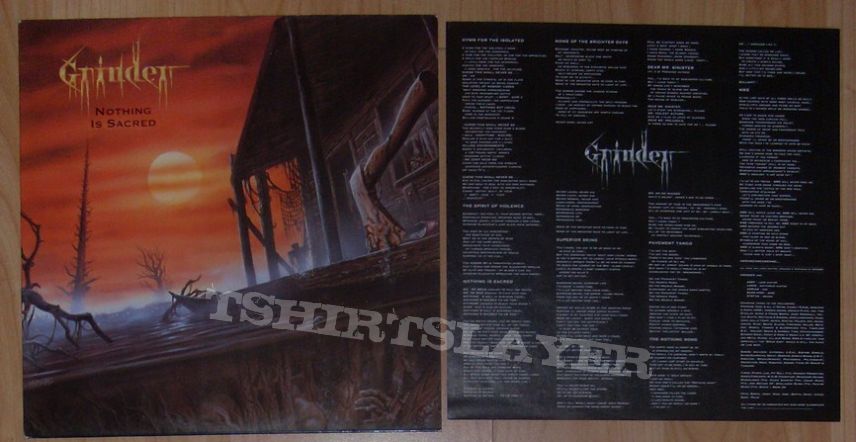 Grinder - Nothing is sacred LP