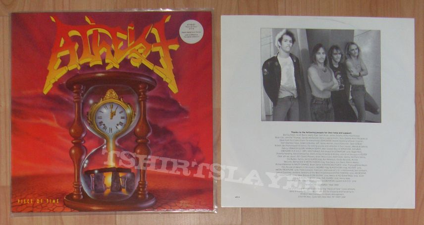 ATHEIST piece of time LP 1990