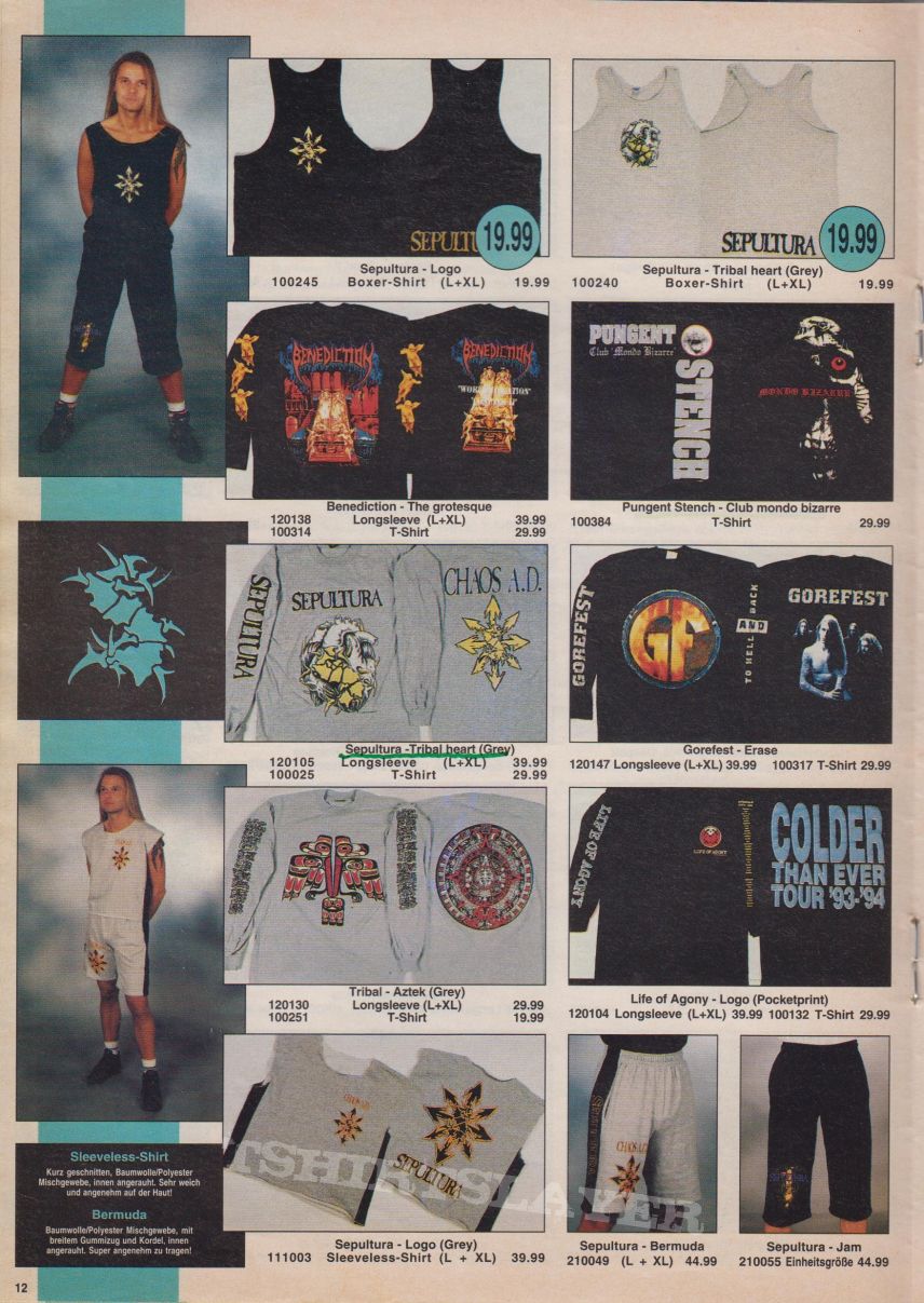 Riot EMP catalogue 1994/8