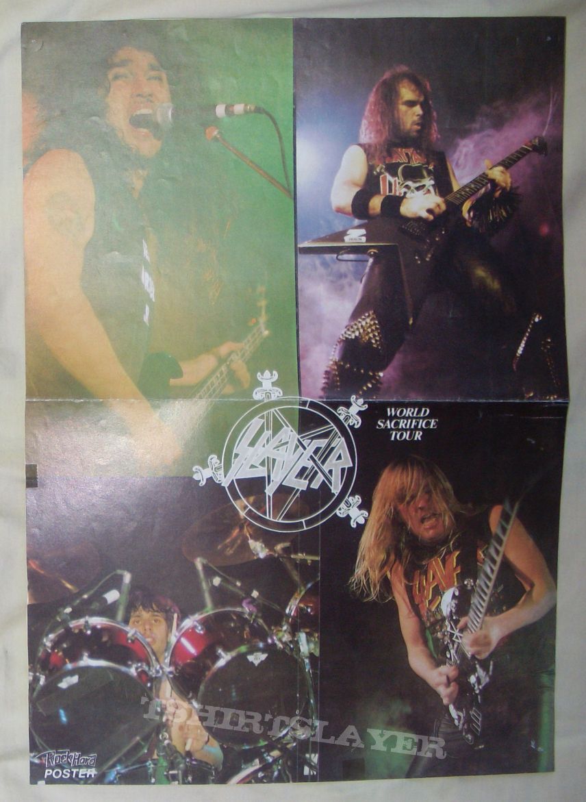 SLAYER old poster collection