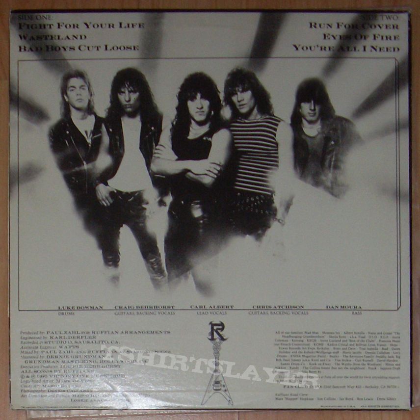 RUFFIANS Mini-LP 1985 first US press!
