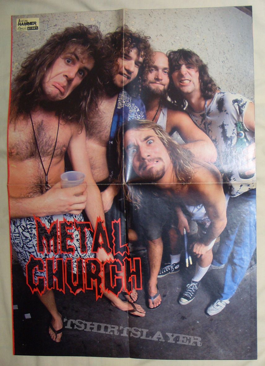 METAL CHURCH old posters