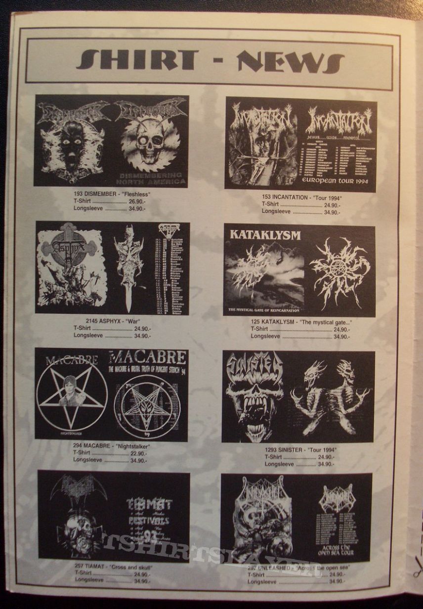 Amorphis Nuclear Blast catalogue 1994/59