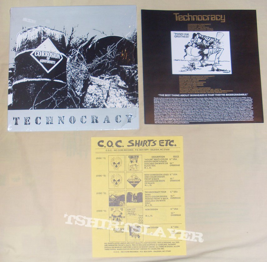 Corrosion Of Conformity Technocracy EP Corrosion Of Conformity Technocracy EP