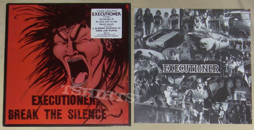 EXECUTIONER - Breaking the silence US press vinyl