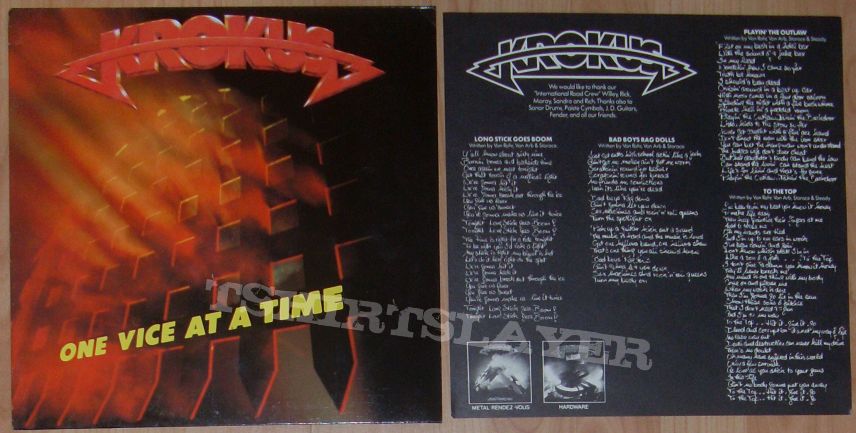 KROKUS - one vice at time LP