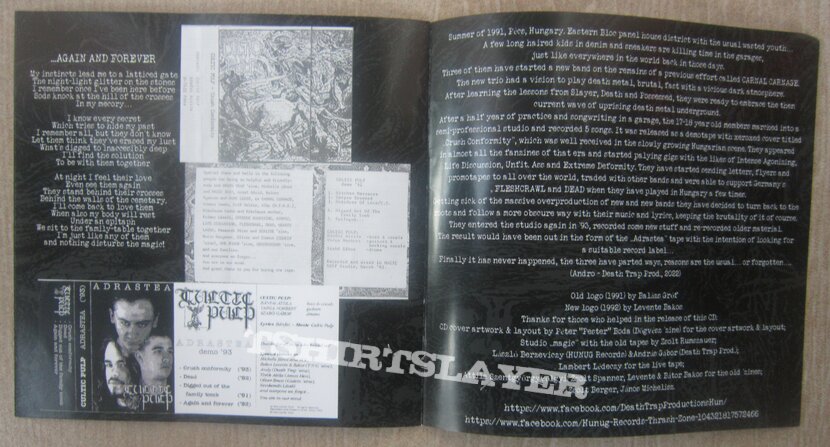 Cultic Pulp - Crush Conformity/Adrastea demos 1992/1993 CD