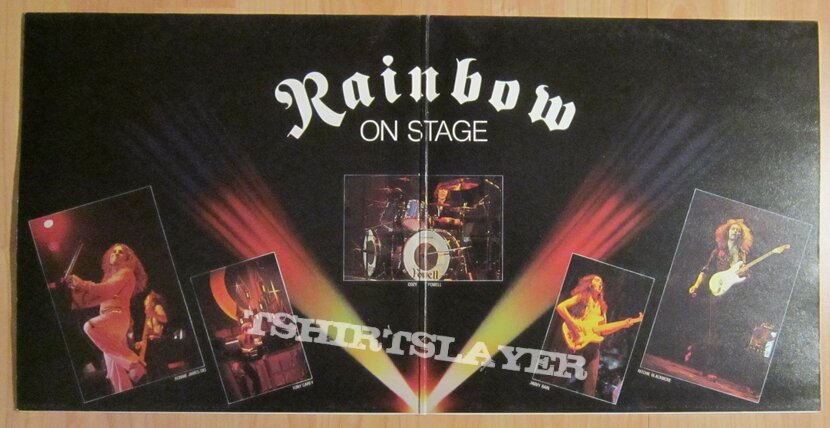 RAINBOW On stage 2LP first UK press 1977