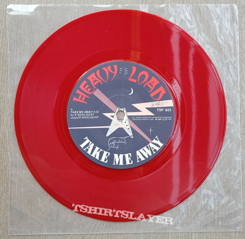 Heavy Load - Death Or Glory LP + Red 7 Inch + Poster