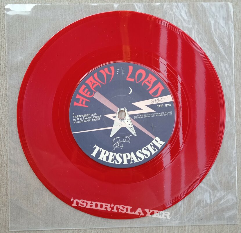 Heavy Load - Death Or Glory LP + Red 7 Inch + Poster