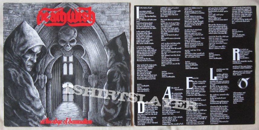 Deathwish - At the edge of damnation UK LP