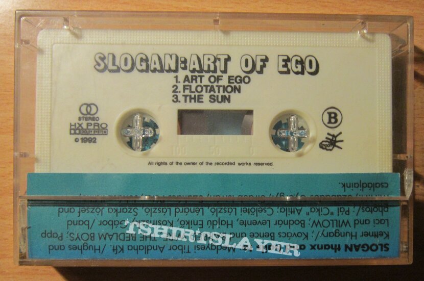 SLOGAN - Art Of Ego cassete album 1992