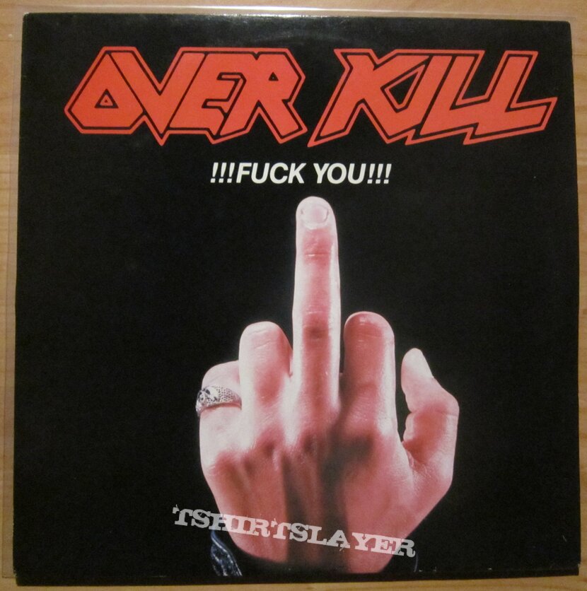 Overkill - Fuck You EP UK press