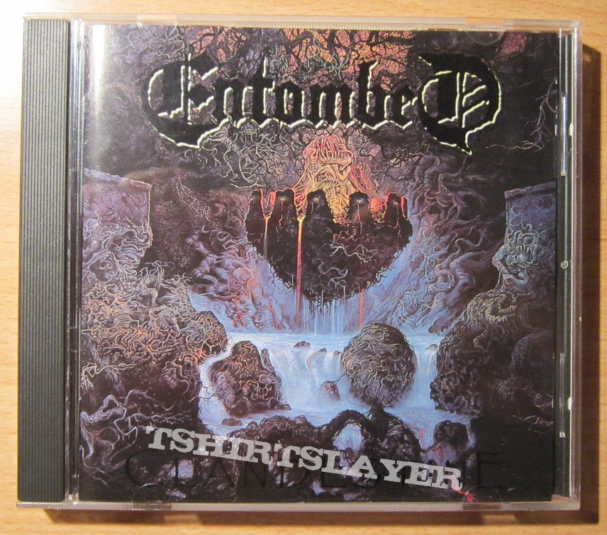 ENTOMBED - Clandestine signed CD 1991