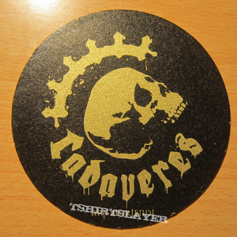 Cadaveres Beer Mat