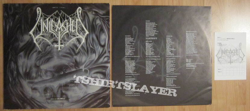 Unleashed - Where No Life Dwells LP - 1991