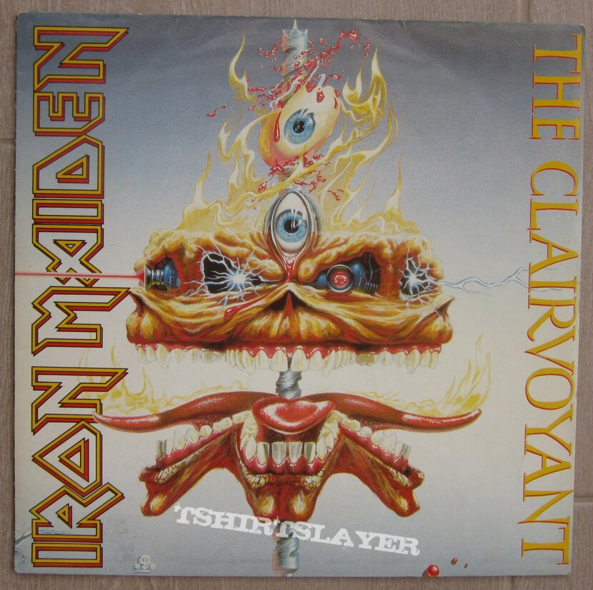 Iron Maiden -The Clairvoyant maxi LP 1988