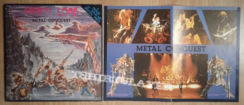 Heavy Load - Metal Conquest EP Vinyl 1981
