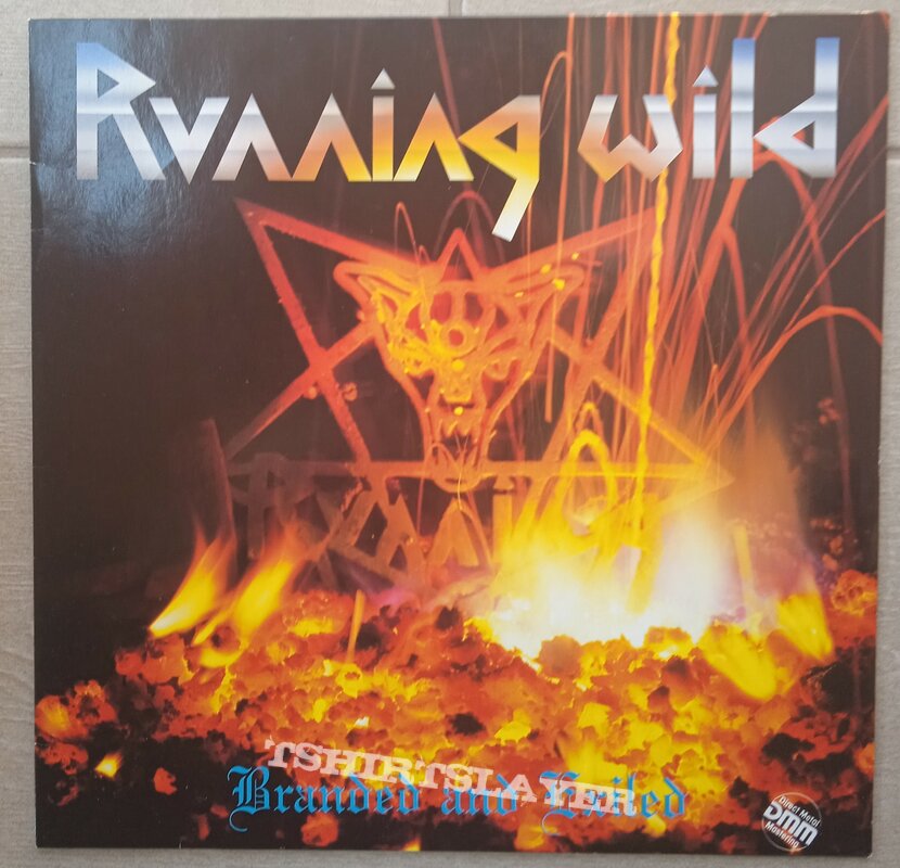 Running Wild - Branded And Exiled LP 1985