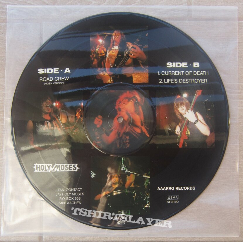 Holy Moses - Roadcrew Picture Disc 1987