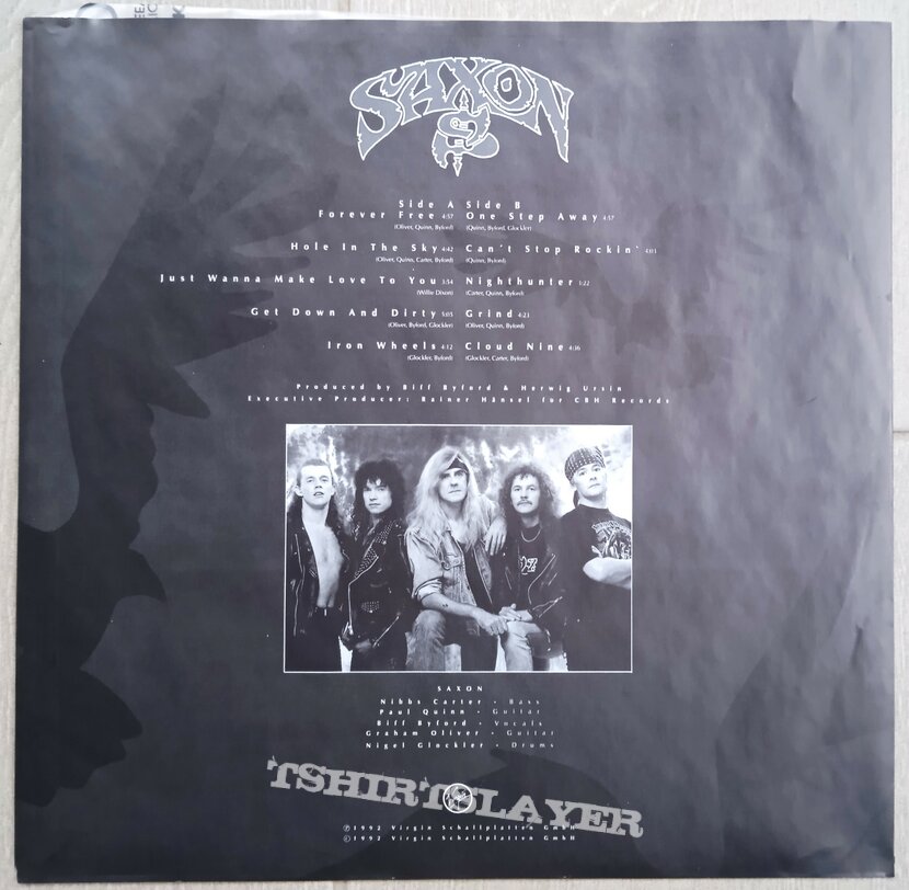 Saxon - Forever Free LP 1992