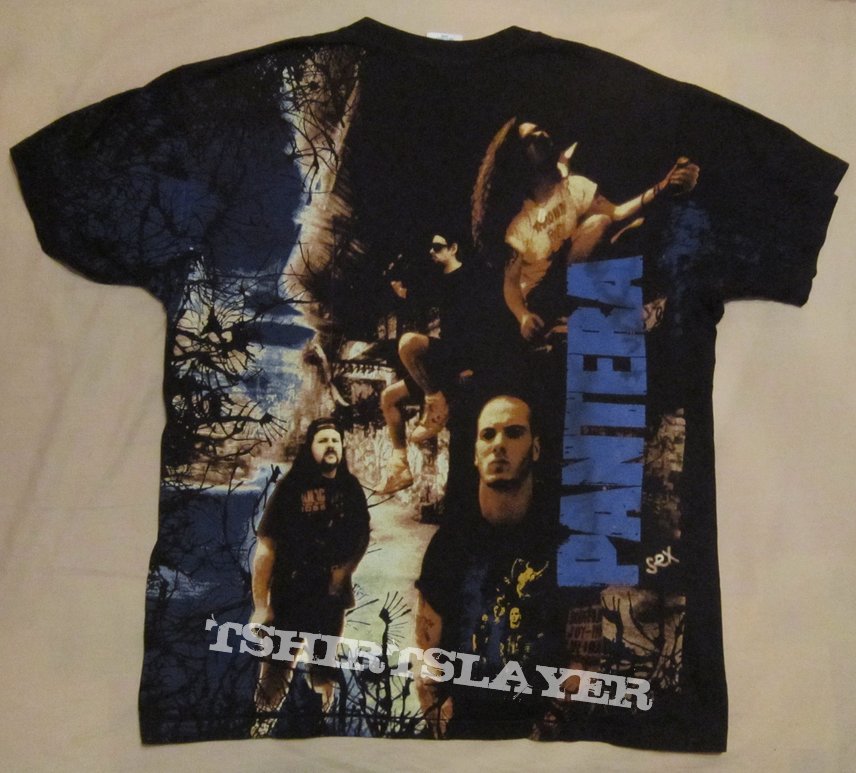 Pantera all printed rare shirt from 1994! | TShirtSlayer TShirt and  BattleJacket Gallery