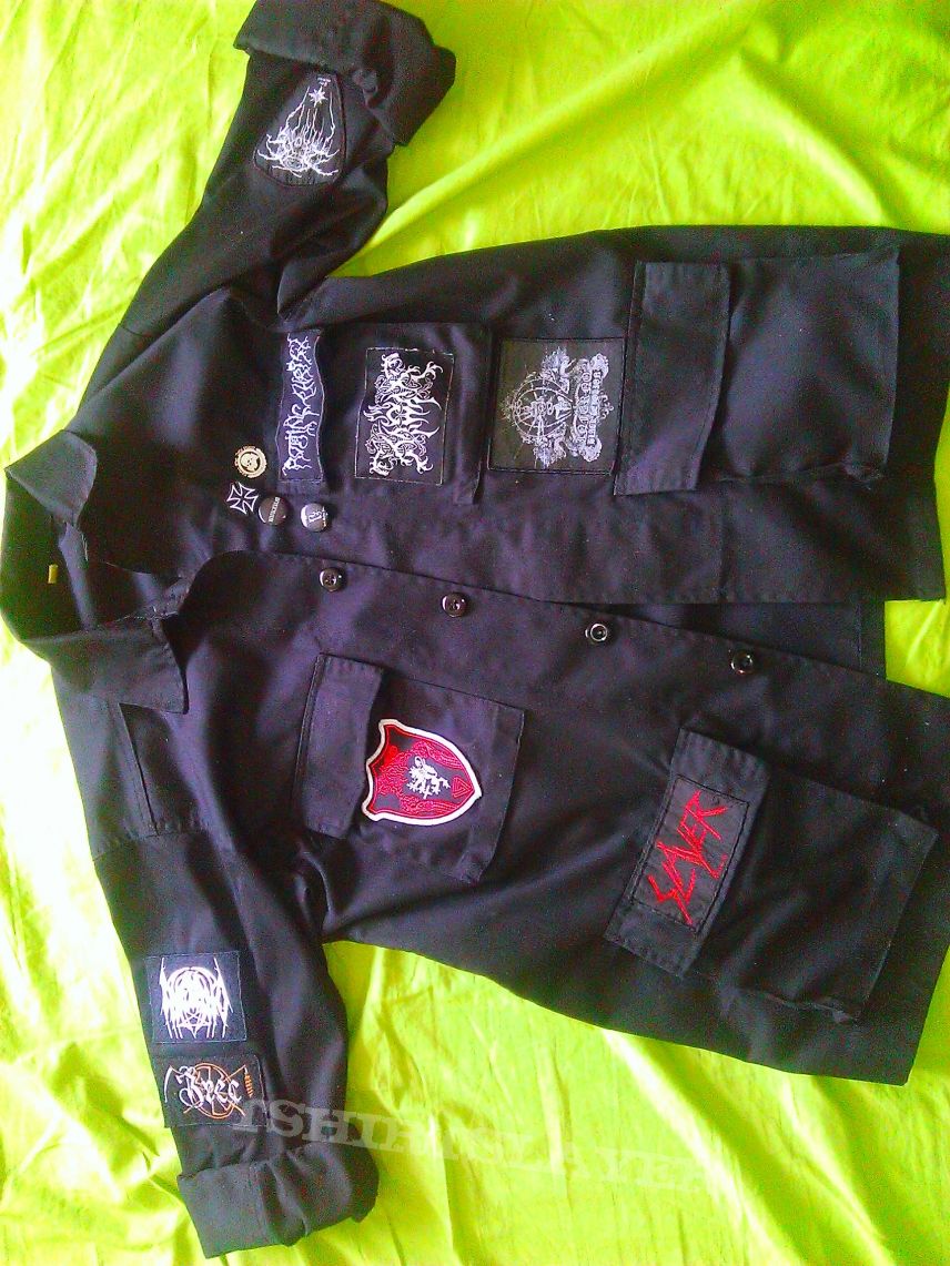 Burzum black metal jacket