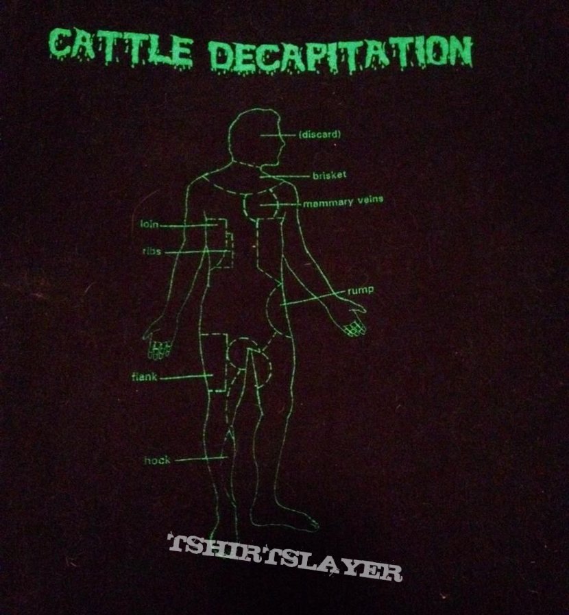 Cattle Decapitation Shirt Human Is As Stupid Does