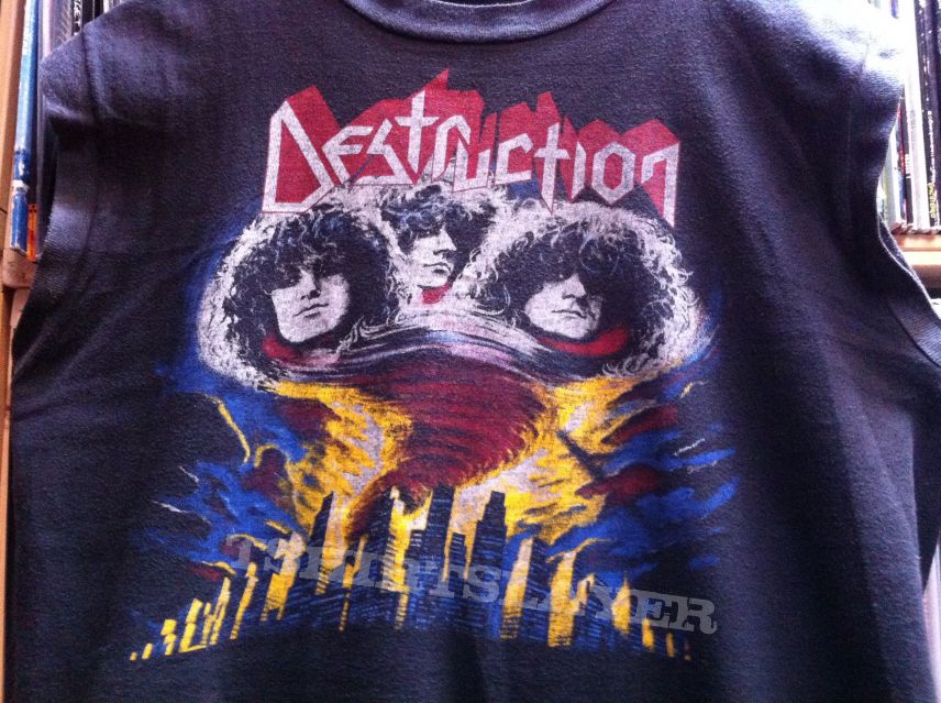 Destruction - Eternal Devastation 1986 original vintage muscle Shirt