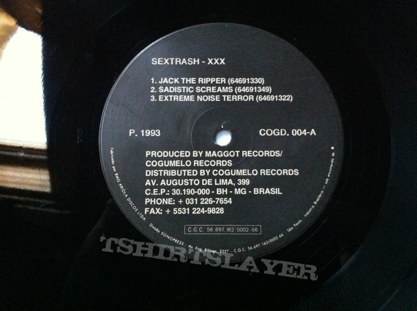 Sextrash/P.U.S. - XXX/Third World Split LP 1993