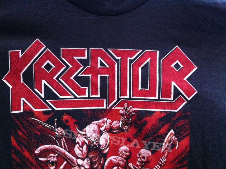 KREATOR - PLEASURE TO KILL orig. vintage Shirt