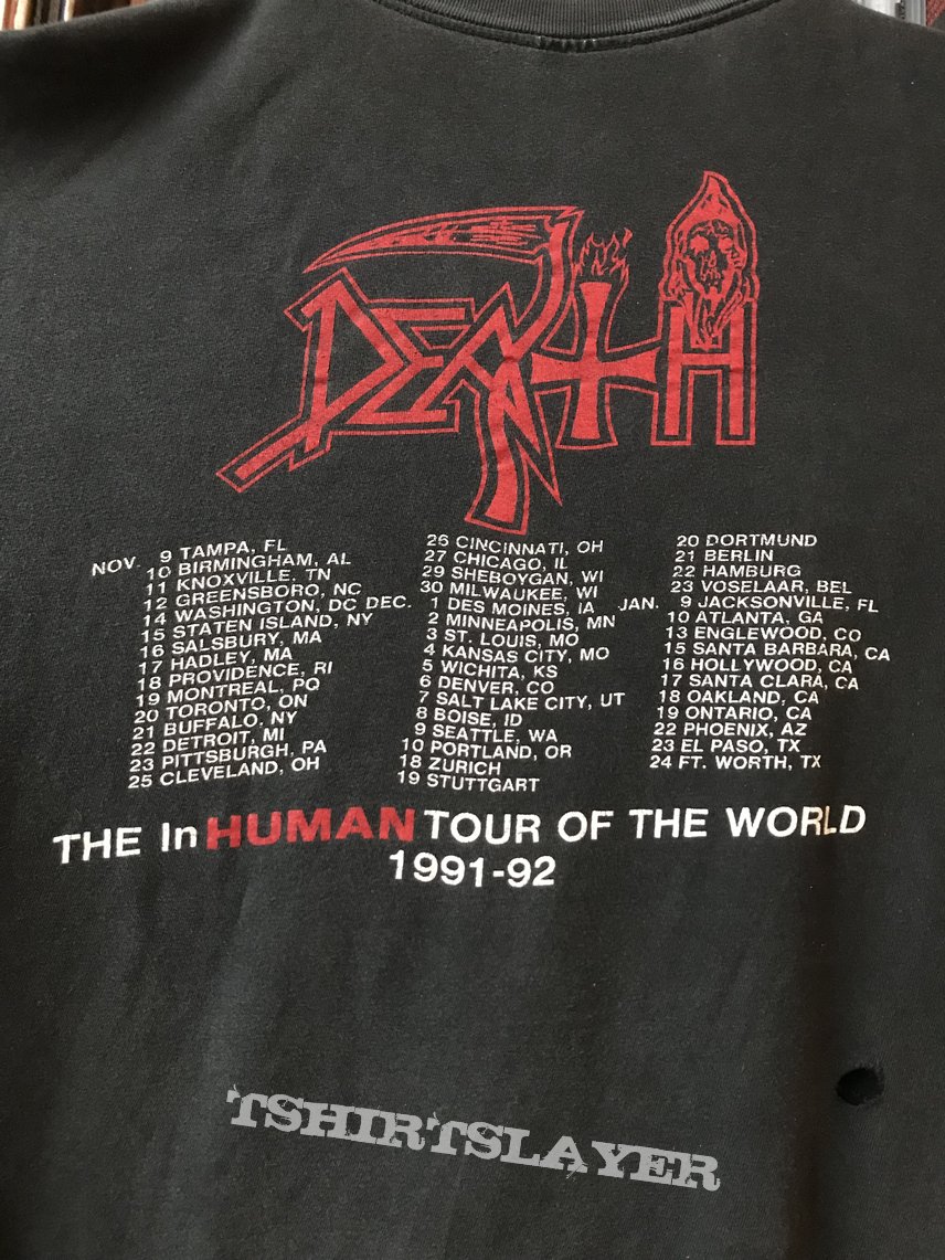 Death - Human Tourshirt