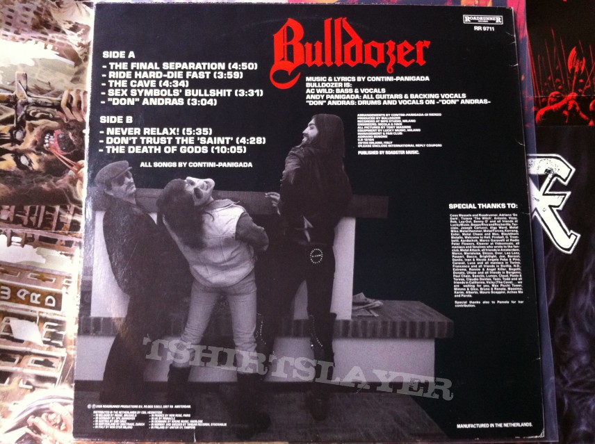 Bulldozer - The Final Separation LP 1986